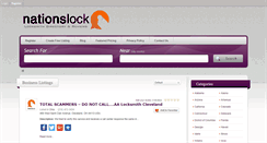 Desktop Screenshot of nationslock.com